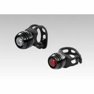 Фара пер+зад VENZO VZ-F01-011 чорна Фара пер+зад VENZO VZ-F01-011 чорна