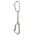 Відтяжка із карабінами Climbing Technology Lime set 12 cm DY silver 
