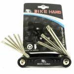 Мультитул BikeHand vz- F33 -078  Чорний  8 в 1 Мультитул BikeHand vz- F33 -078  Чорний  8 в 1