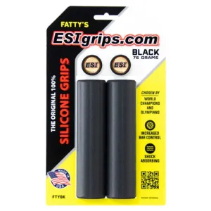 Грипси ESI Fatty's Black Silicone Bicycle Grips