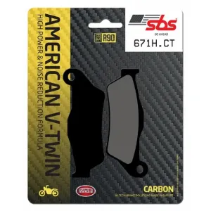 Гальмівні колодки SBS Ultra Quit Brake Pads, Ceramic 671H.HF