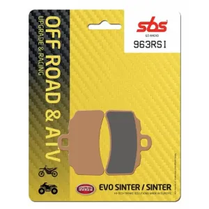 Гальмівні колодки SBS Racing Brake Pads, EVO Sinter/Sinter 963RSI
