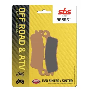Гальмівні колодки SBS Racing Brake Pads, EVO Sinter/Sinter 965RSI