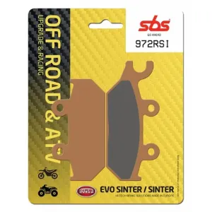 Гальмівні колодки SBS Racing Brake Pads, EVO Sinter/Sinter 972RSI