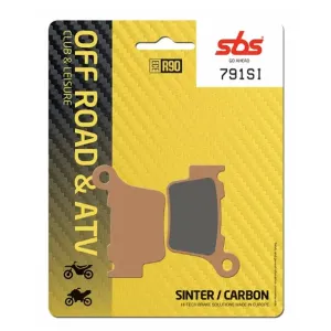 Тормозные колодки SBS Sport Brake Pads, Sinter/Carbon 791SI