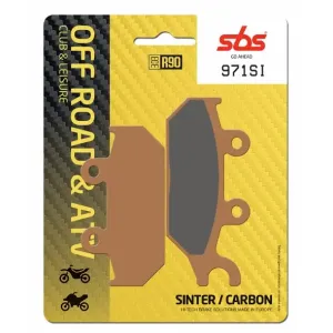 Тормозные колодки SBS Sport Brake Pads, Sinter/Carbon 971SI