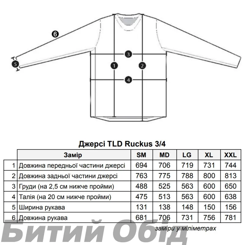 Джерсі TLD RUCKUS 3/4 JERSEY Camber [OXBLOOD] 