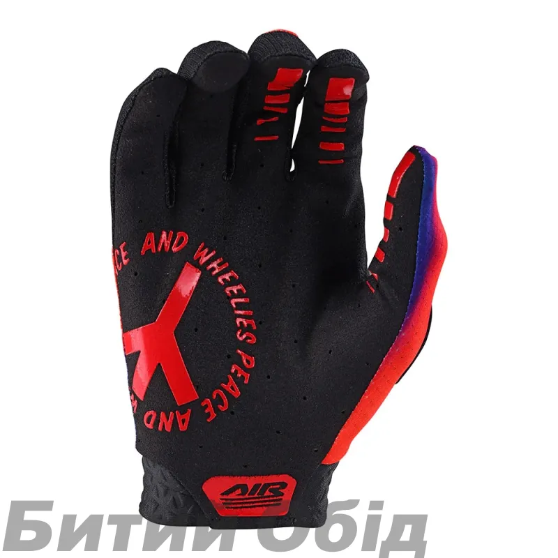 Вело рукавички TLD AIR GLOVE Lucid [BLk/Red]