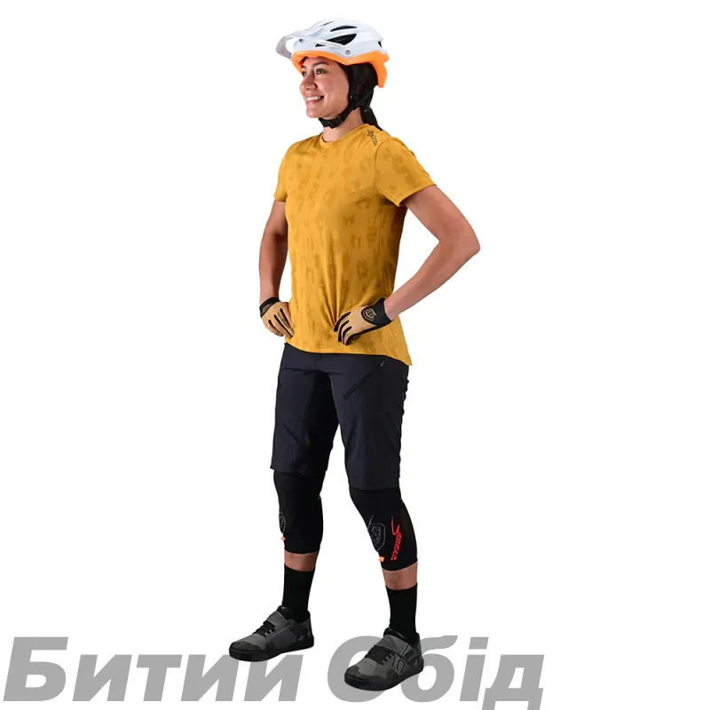 Джерсі TLD WMNS LILIUM SS JERSEY [JACQUARD HONEY] 