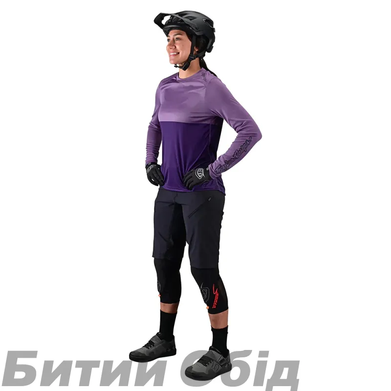 Джерси TLD WMNS LILIUM LS JERSEY [BLOCK ORCHID/PURPLE] 