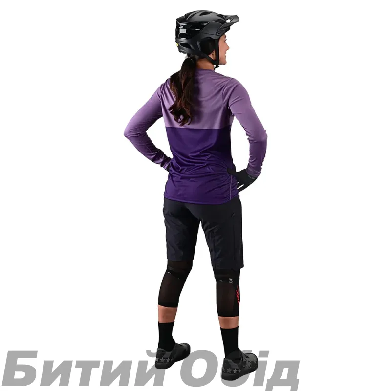 Джерси TLD WMNS LILIUM LS JERSEY [BLOCK ORCHID/PURPLE] 
