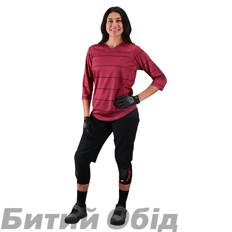 Джерси TLD WMNS MISCHIEF JERSEY [PINSTRIPE ELDERBERRY] 