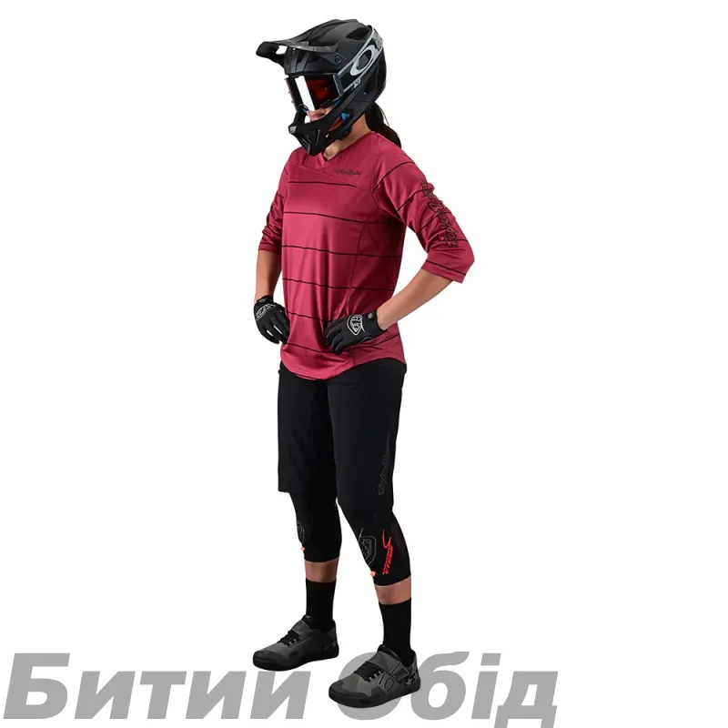 Джерси TLD WMNS MISCHIEF JERSEY [PINSTRIPE ELDERBERRY] 
