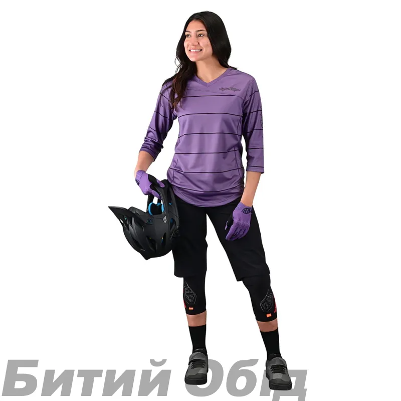 Джерсі TLD WMNS MISCHIEF JERSEY [PINSTRIPE ORCHID] 