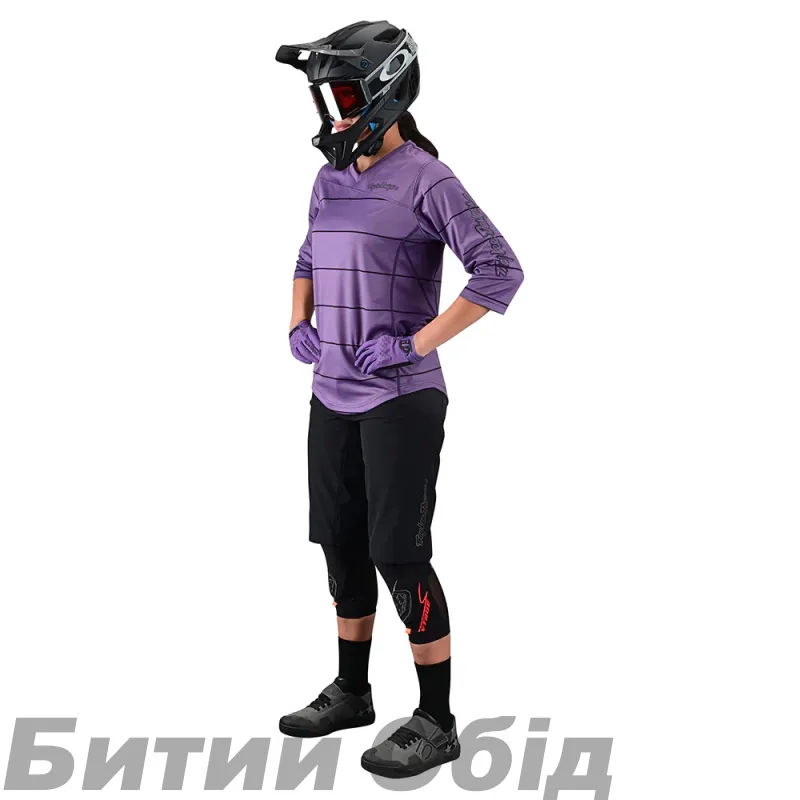 Джерсі TLD WMNS MISCHIEF JERSEY [PINSTRIPE ORCHID] 