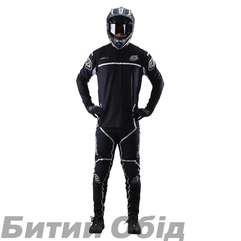 Джерсі TLD SPRINT ULTRA JERSEY ; Lines BLk / White