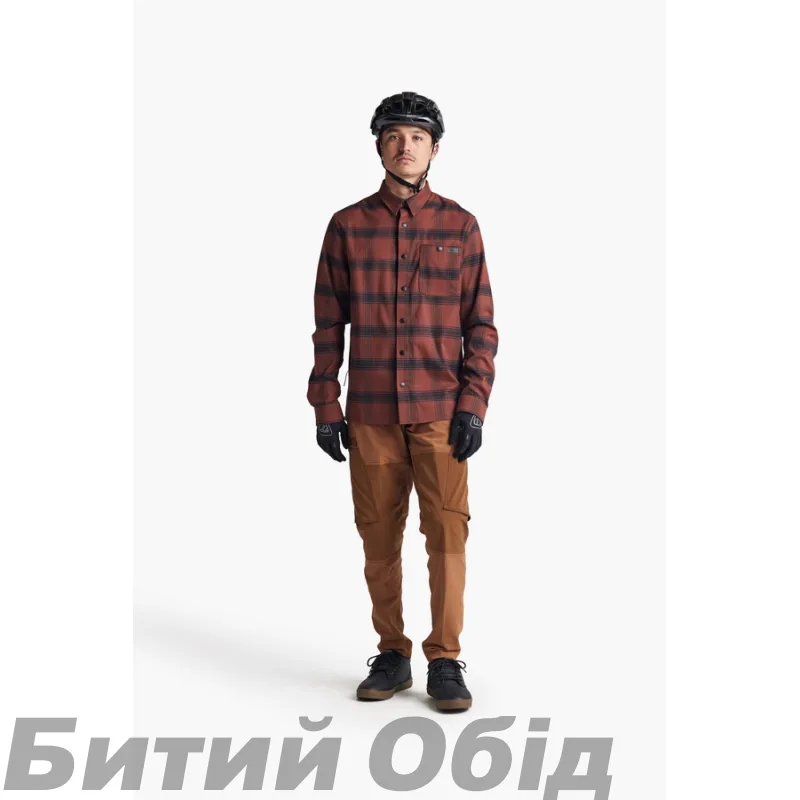 Сорочка TLD GRIND FLANNEL STRIPE [RUSSET]