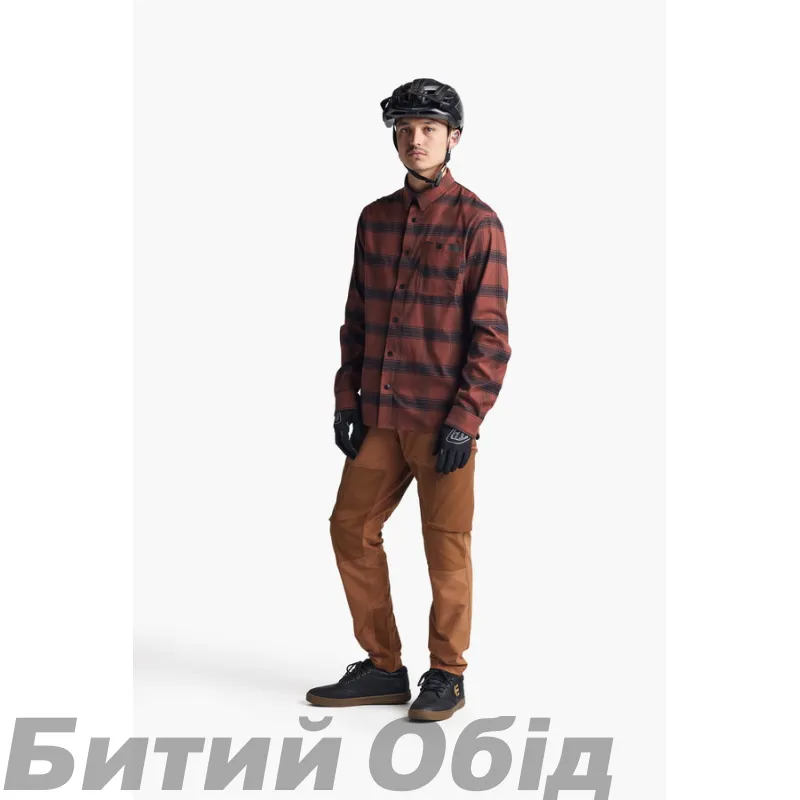 Сорочка TLD GRIND FLANNEL STRIPE [RUSSET]