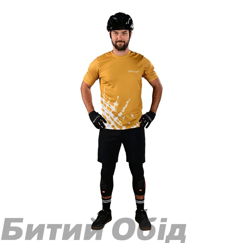 Джерси TLD FLOWLINE SS JERSEY; Big Spin [Gold Flake] 