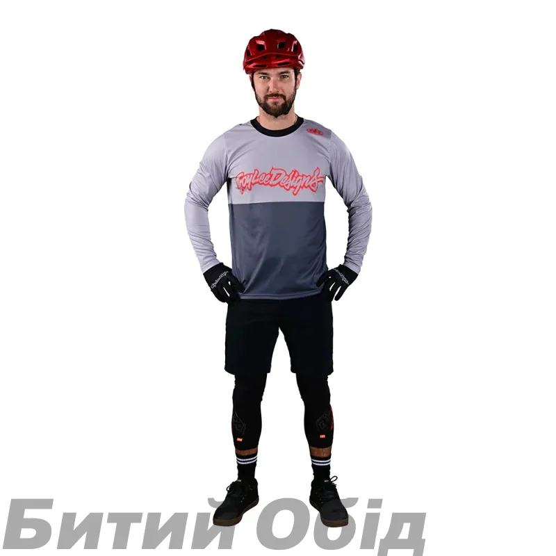 Джерсі TLD FLOWLINE LS JERSEY Scripter [Charcoal] 