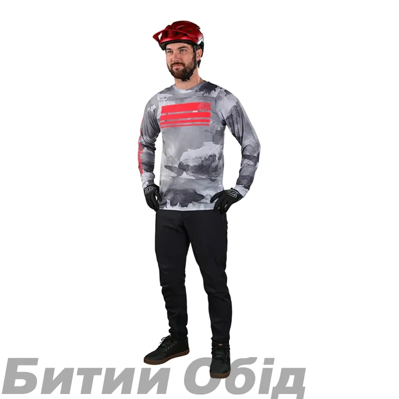Джерсі TLD SKYLINE LS JERSEY Blocks [Cement] 