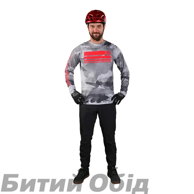 Джерсі TLD SKYLINE LS JERSEY Blocks [Cement] 