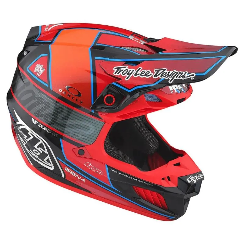 Мотошолом TLD SE5 Carbon Helmet [Team Red] 
