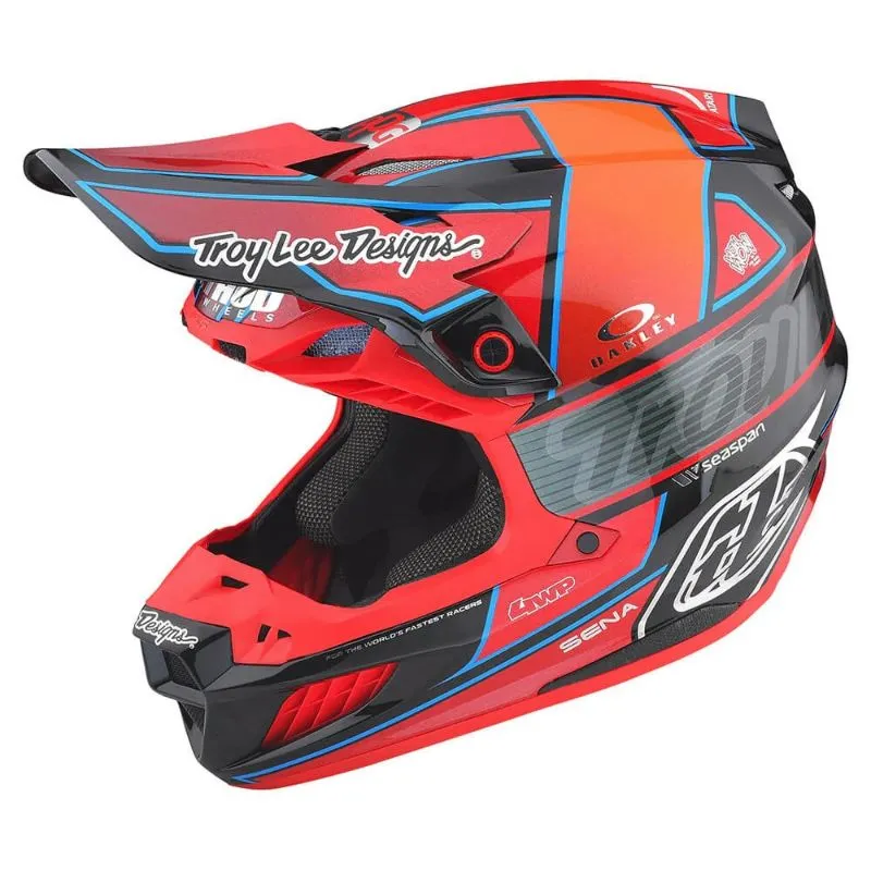 Мотошолом TLD SE5 Carbon Helmet [Team Red] 