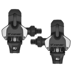 Педалі контактні TIME XPro 10 road pedal, including ICLIC free cleats, Black/Grey