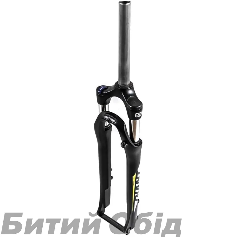 Вилка 700C SR SunTour NEX LO-R шток 1-1/8 хід-70mm пружина-еластомер чорн.жовт. GIANT