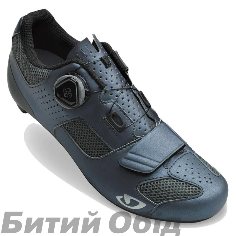 Велосипедные туфли шоссе жен Giro Espada BOA W метал.уголь/серебр 38