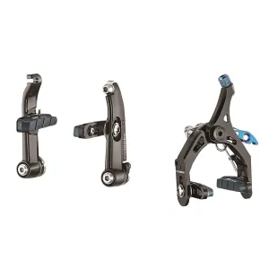 Тормоза шоссе Fouriers Giant Trinity Full CNC алю 275г с/колодк SwissStop пер+задн черн