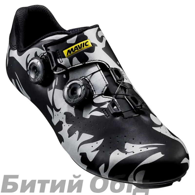 Велосипедні туфлі шосе Mavic Cosmic Pro Ltd чорн/срібл