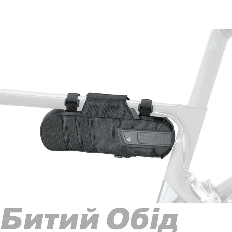 Сумка под седло Topeak Tri-BackUp Tire Bag для запасной однотрубки/баллонов СО2 черный