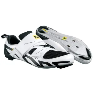 Велосипедні туфлі триатлон Mavic Tri Race біл/жовт
