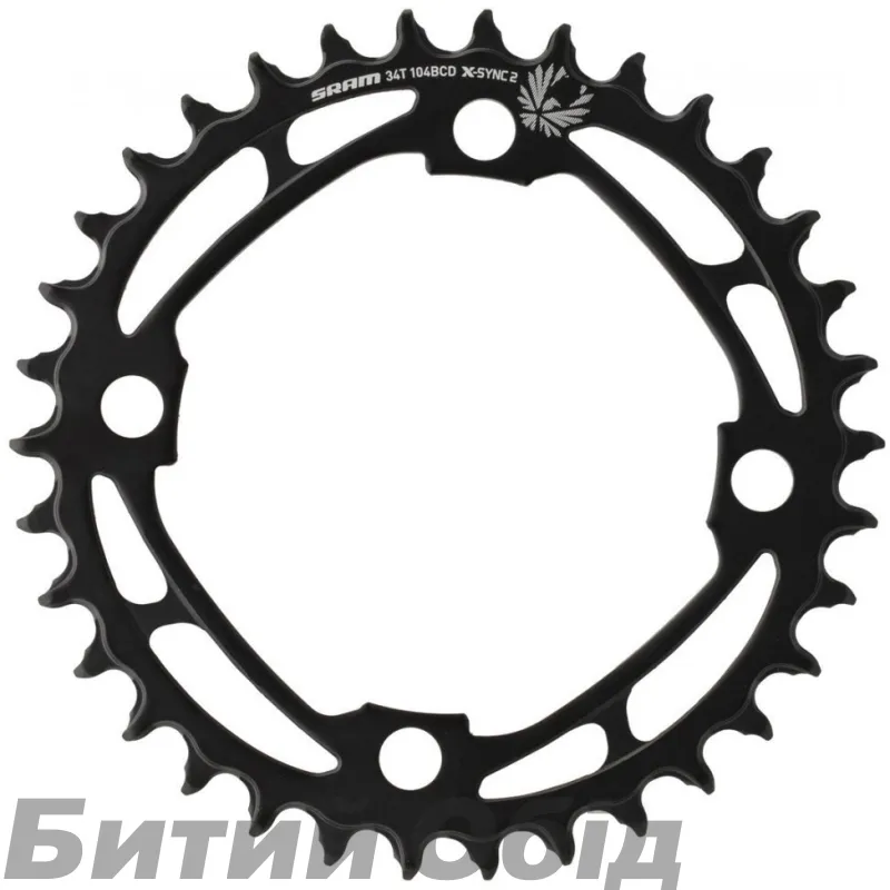 Зірка SRAM X-SYNC 2 104 BCD Steel Eagle Black