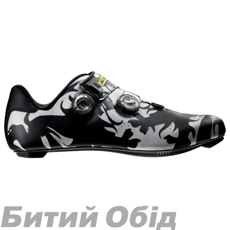 Велосипедні туфлі шосе Mavic Cosmic Pro Ltd чорн/срібл