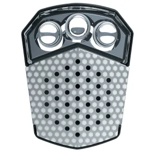 Фара пер диод Topeak SoundLite USB 70люмен с/вбуд сигналом 3 диода 97dB бел 58г