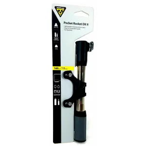 Насос Topeak Pocket Rocket DX II 11bar/макс алю 115г Насос Topeak Pocket Rocket DX II 11bar/макс алю 115г