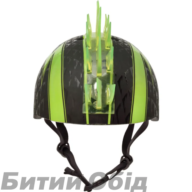 Шолом вел C-Preme Raskullz Bolt LED з/підсвіч USB зел 50-54см