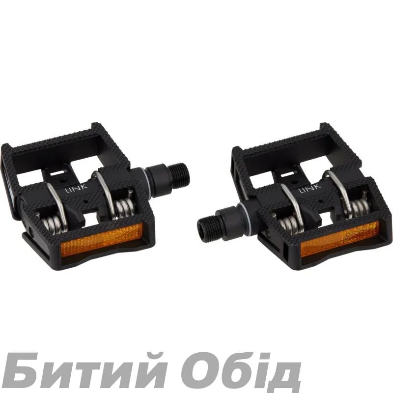 Педалі контактні TIME ATAC LINK Hybrid/City pedal, including ATAC Easy cleats, Black
