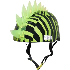 Шолом вел C-Preme Krash Dazzle LED з/підсвіч USB зел/чорн 54-58см
