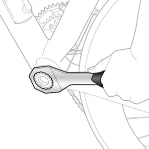 Ключ для каретки/шатуна Topeak Bottom Bracket Tool сталь/пласт