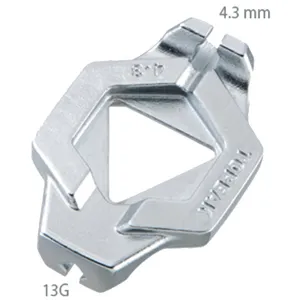 Ключ для спиць Topeak Duospoke 13G/4.3мм сталь NC