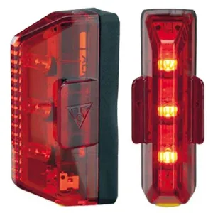 Фара задний диод Topeak RedLite Aero 3 красн диоды 2 функции с/бат черный