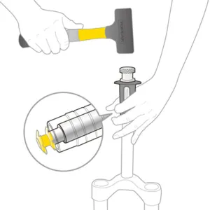 Ключ для монтажа якоря вилки Topeak Threadless Nut Setter для штоков 1-1/8" сталь/пласт
