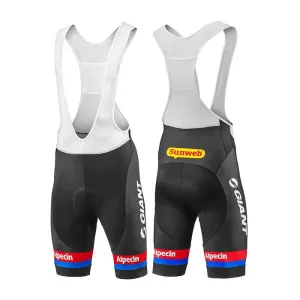 Велотрусы Giant Alpecin Team Replica черн/бел 
