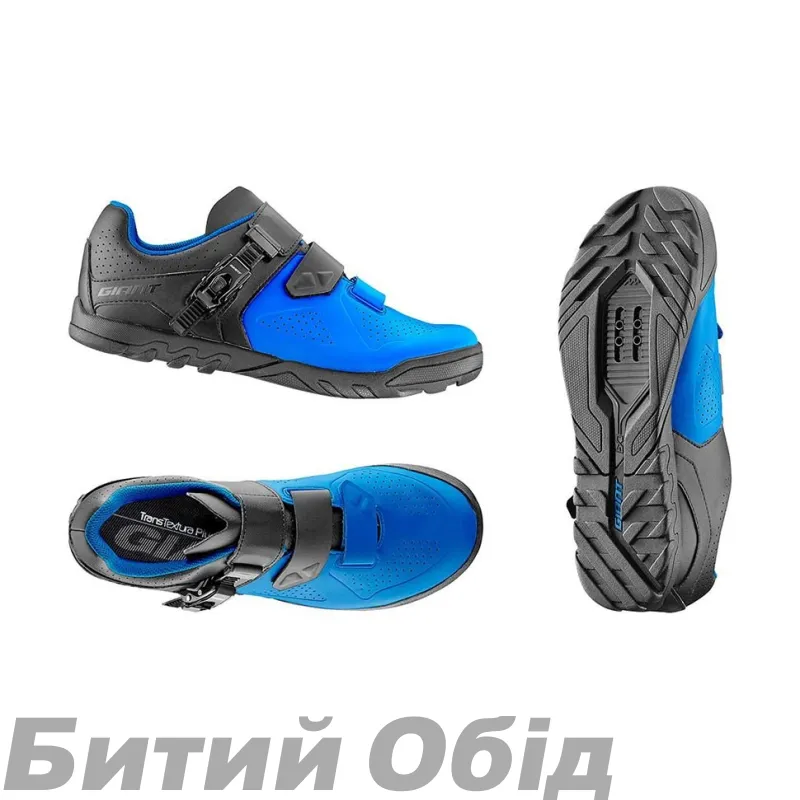 Велосипедні туфлі МТБ Giant Line син/чорн