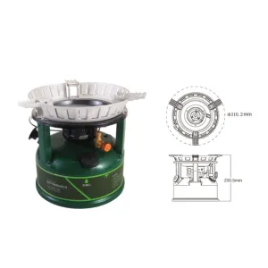 Рідкопаливний пальник примус BRS-7