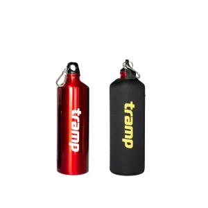 Бутылка Tramp в неопреновом чехле red 1л TRC-032